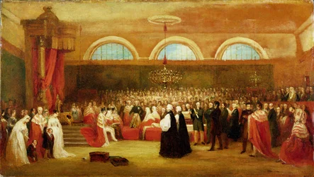 Die Verabschiedung des Großen Emanzipationsgesetzes, um 1829